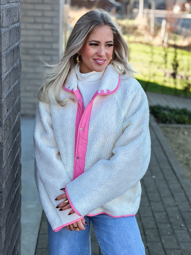 Veste réversible Lidia - Rose