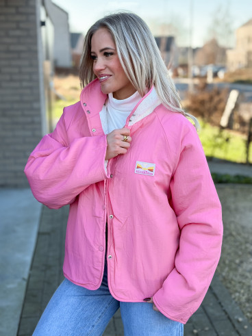 Veste réversible Lidia - Rose