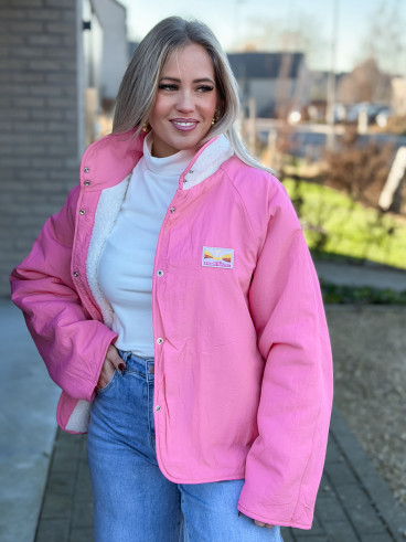 Veste réversible Lidia - Rose