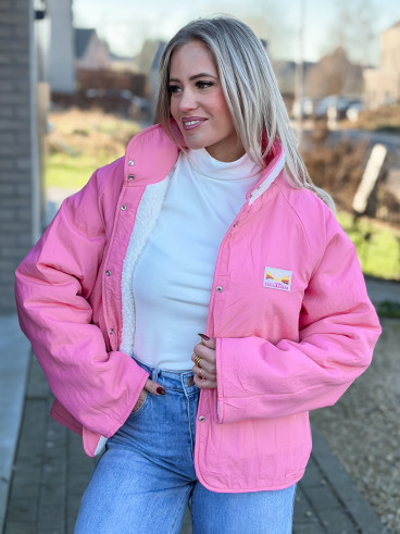 Veste réversible Lidia - Rose