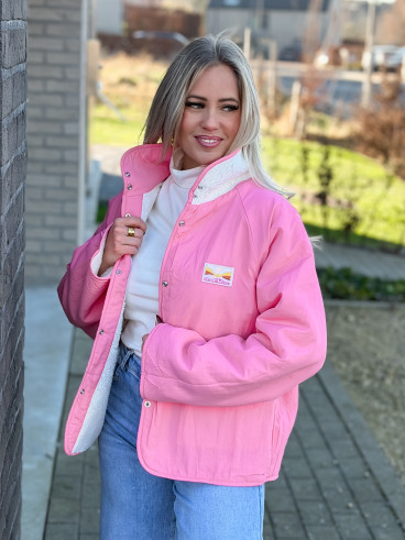 Veste réversible Lidia - Rose