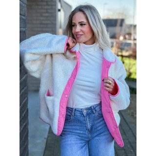 Veste réversible Lidia - Rose