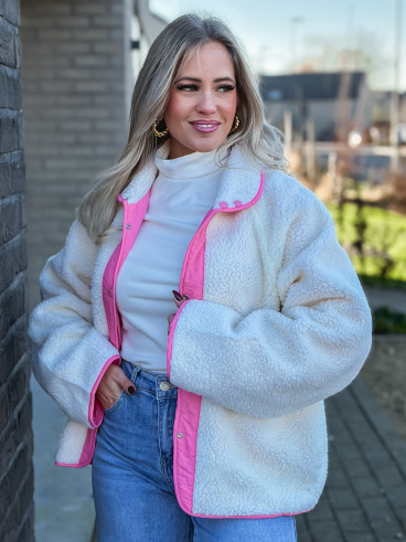 Veste réversible Lidia - Rose