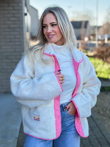 Veste réversible Lidia - Rose