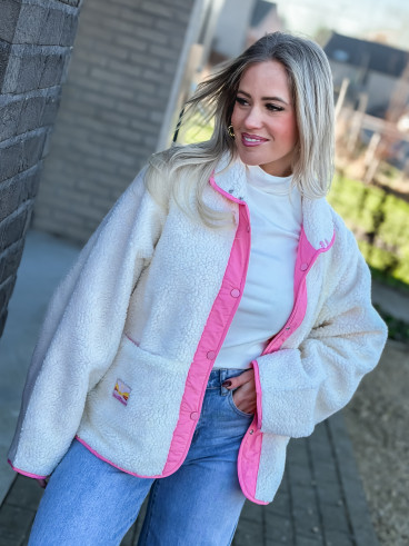 Veste réversible Lidia - Rose