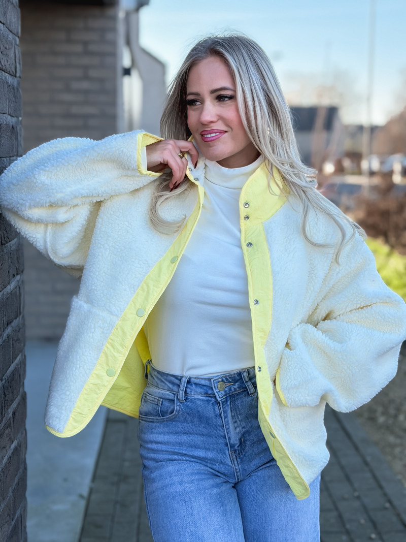 Veste réversible Lidia - Jaune