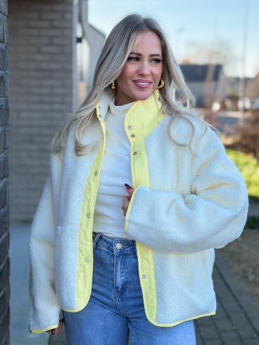Veste réversible Lidia - Jaune Veste réversible Lidia - Jaune