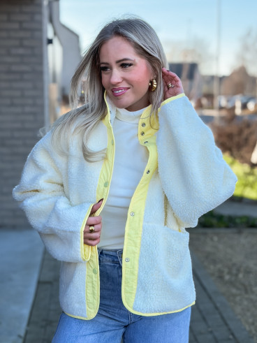 Veste réversible Lidia - Jaune Veste réversible Lidia - Jaune