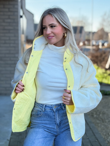 Veste réversible Lidia - Jaune Veste réversible Lidia - Jaune