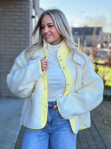 Veste réversible Lidia - Jaune Veste réversible Lidia - Jaune