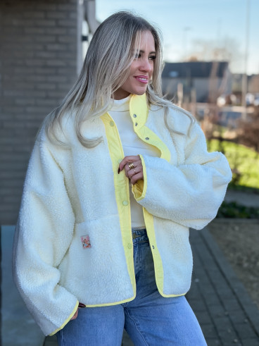 Veste réversible Lidia - Jaune Veste réversible Lidia - Jaune