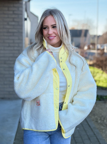 Veste réversible Lidia - Jaune Veste réversible Lidia - Jaune