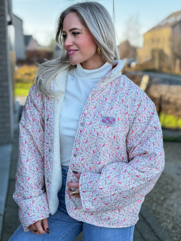 Veste réversible Angela - Ecru