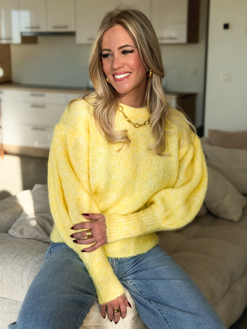 Pull Azyra - Jaune