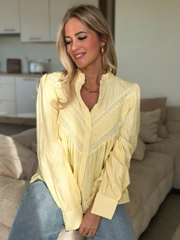 Chemisier Azyelle - Jaune Chemisier Azyelle - Jaune