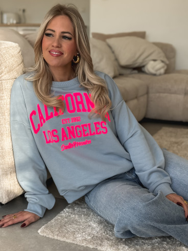 Pull Arzélie - Bleu ciel