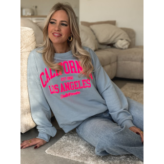 Pull Arzélie - Bleu ciel