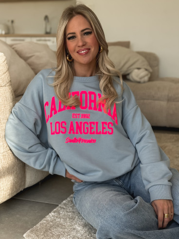 Pull Arzélie - Bleu ciel