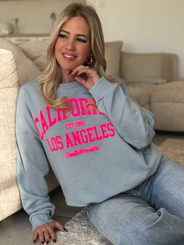 Pull Arzélie - Bleu ciel