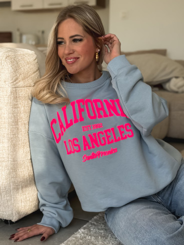 Pull Arzélie - Bleu ciel