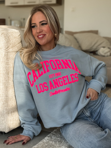 Pull Arzélie - Bleu ciel