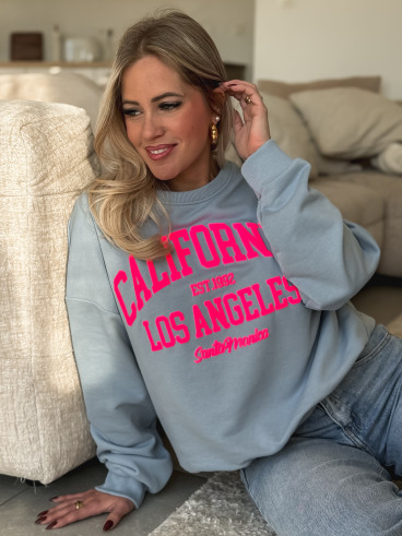 Pull Arzélie - Bleu ciel