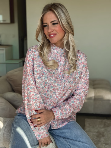 Chemisier à motifs Nymera - Rose