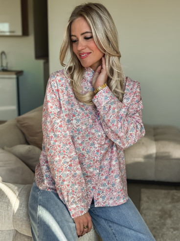 Chemisier à motifs Nymera - Rose