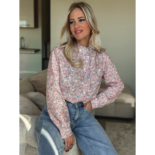 Chemisier à motifs Nymera - Rose