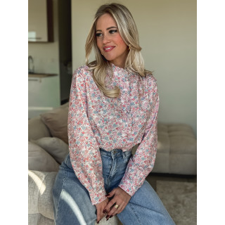 Chemisier à motifs Nymera - Rose