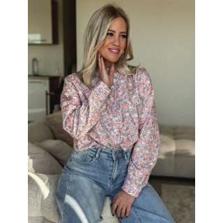 Chemisier à motifs Nymera - Rose