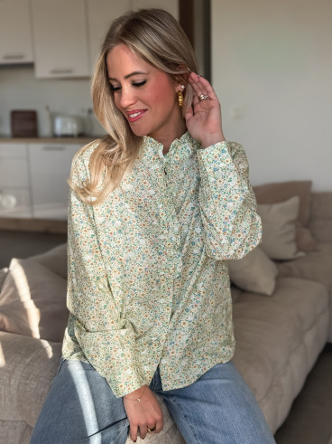 Chemisier à motifs Nymera - Vert