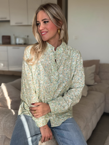 Chemisier à motifs Nymera - Vert