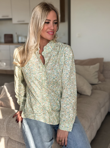 Chemisier à motifs Nymera - Vert