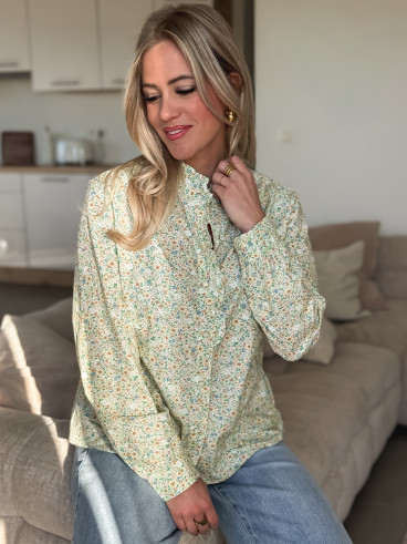 Chemisier à motifs Nymera - Vert