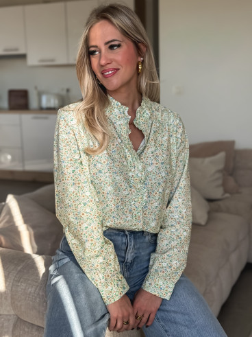 Chemisier à motifs Nymera - Vert