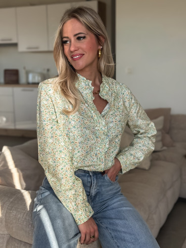 Chemisier à motifs Nymera - Vert