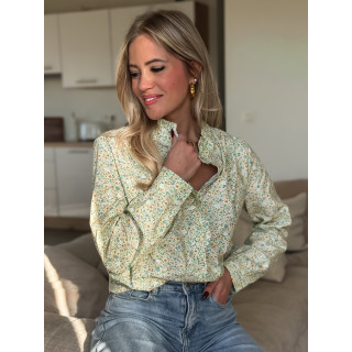 Chemisier à motifs Nymera - Vert