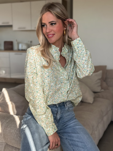 Chemisier à motifs Nymera - Vert