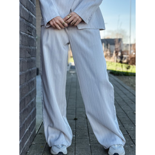 Pantalon ligné Luméa - Beige