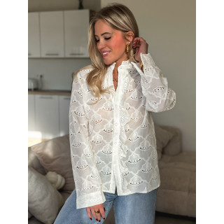 Chemisier Elorya - Blanc