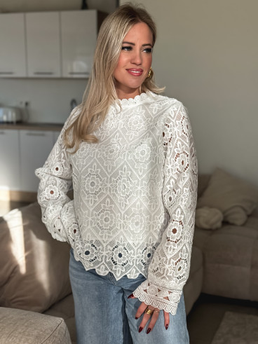 Blouse Nyrelle - Blanc
