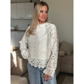 Blouse Nyrelle - Blanc