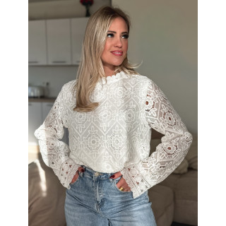 Blouse Nyrelle - Blanc