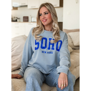 Pull Adaya - Bleu ciel