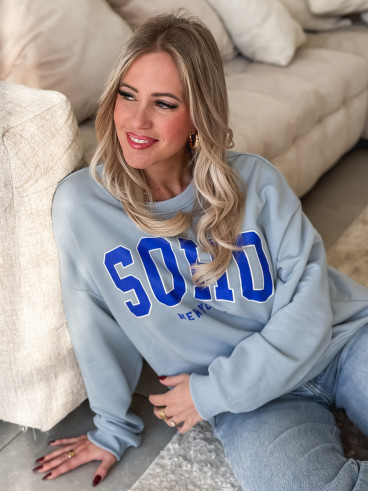 Pull Adaya - Bleu ciel