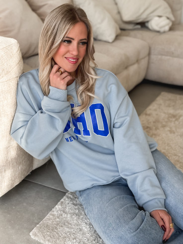 Pull Adaya - Bleu ciel