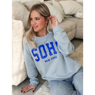 Pull Adaya - Bleu ciel