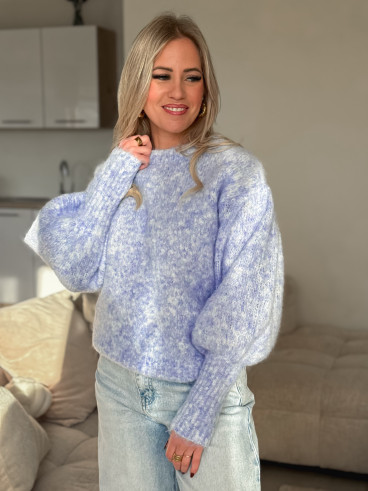 Pull Azyra - Bleu ciel