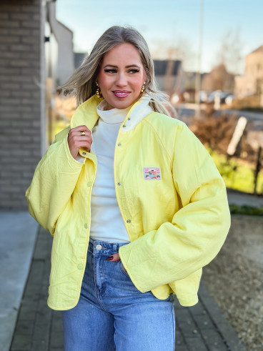 Veste réversible Lidia - Jaune Veste réversible Lidia - Jaune
